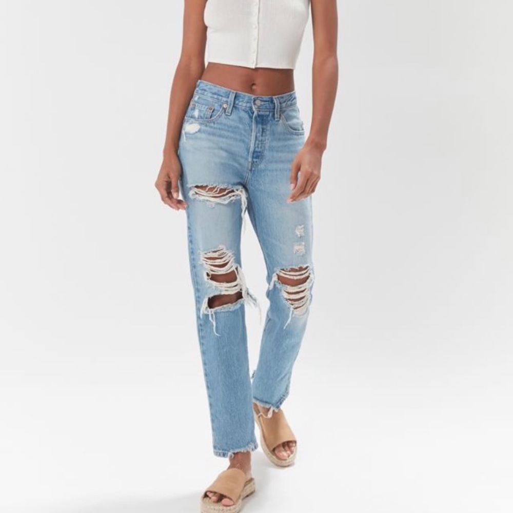 Levi 501 crop Jean - Luxor street